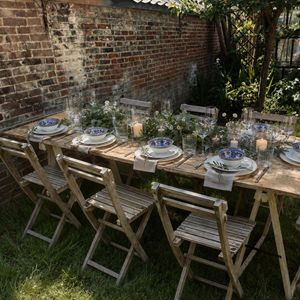 Tafel op schragen Tafel op schragen