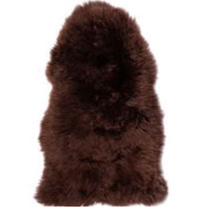 Schapenvacht bruin Schapenvacht bruin